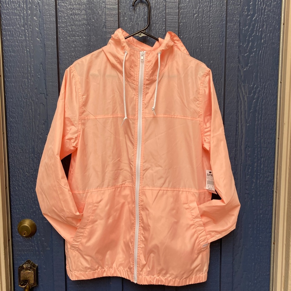 Zine full zip hoodie windbreaker